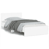 Bed Frame Without Mattress With Led Lights