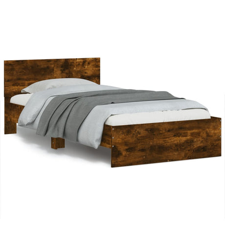 Bed Frame Without Mattress With Led Lights