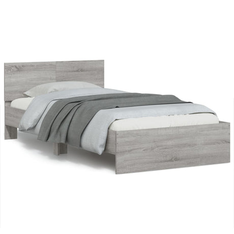 Bed Frame Without Mattress With Led Lights