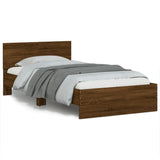 Bed Frame Without Mattress With Led Lights