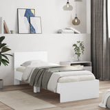 Bed Frame Without Mattress With Led Lights