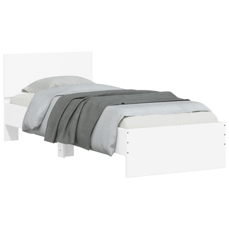 Bed Frame Without Mattress With Led Lights