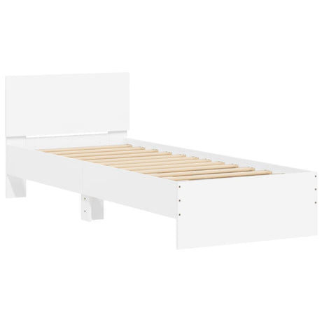 Bed Frame Without Mattress With Led Lights