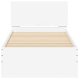 Bed Frame Without Mattress With Led Lights
