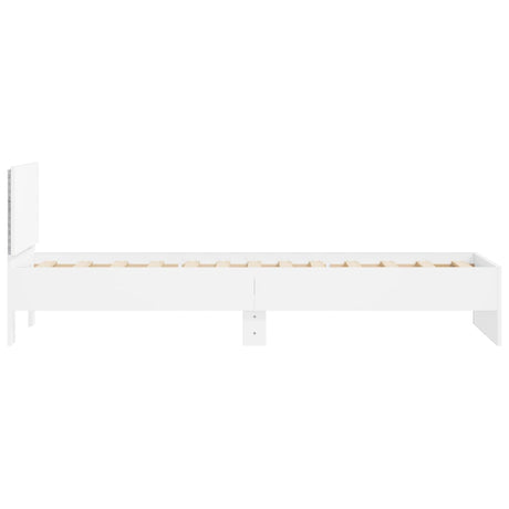 Bed Frame Without Mattress With Led Lights