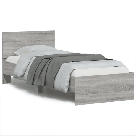 Bed Frame Without Mattress With Led Lights