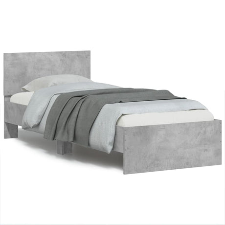Bed Frame Without Mattress With Led Lights