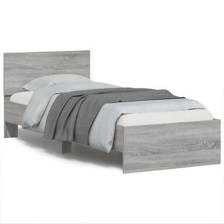 Bed Frame Without Mattress With Led Lights