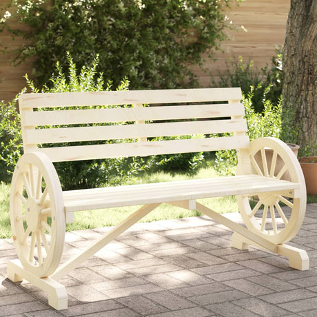 2 Piece Garden Lounge Set Solid Wood Fir