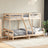 Bunk Bed Without Mattress 90X200/120X200 Cm Solid Wood