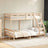 Bunk Bed Without Mattress 90X200/120X200 Cm Solid Wood