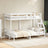 Bunk Bed Without Mattress 90X200/120X200 Cm Solid Wood
