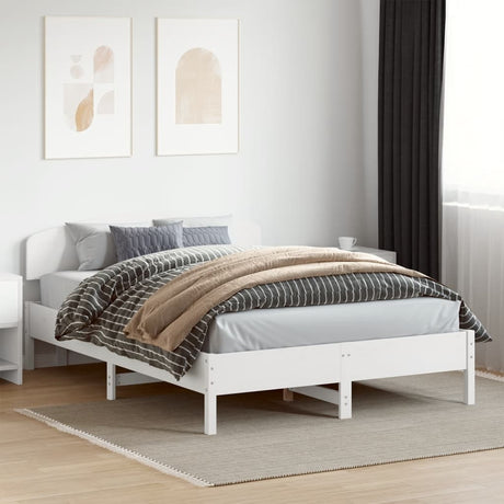 Bed Frame Without Mattress Solid Wood Pine