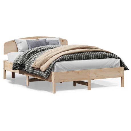 Bed Frame Without Mattress Solid Wood Pine