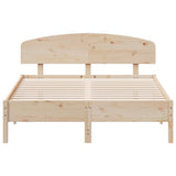 Bed Frame Without Mattress Solid Wood Pine