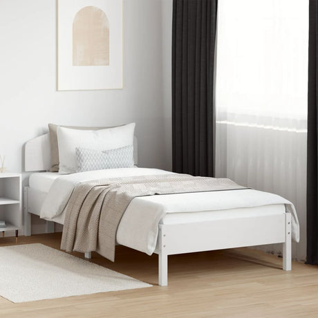 Bed Frame Without Mattress Solid Wood Pine