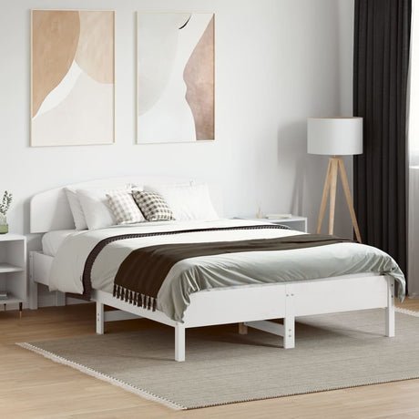 Bed Frame Without Mattress Solid Wood Pine