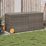 Garden Storage Box Poly Rattan
