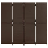 Room Divider 4 Panels Poly Rattan