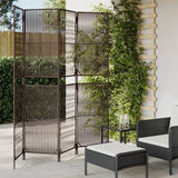 Room Divider 4 Panels Poly Rattan