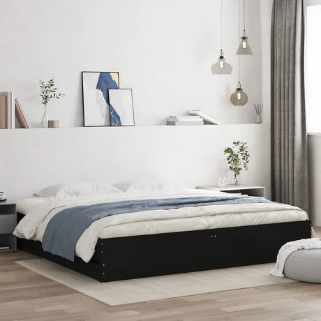 Bed Frame With Drawers Without Mattress Super King