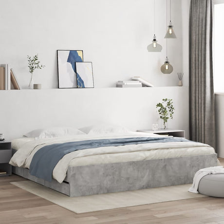 Bed Frame With Drawers Without Mattress Super King