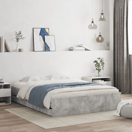 Bed Frame With Drawers Without Mattress Super King