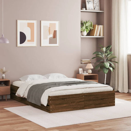Bed Frame With Drawers Without Mattress Super King
