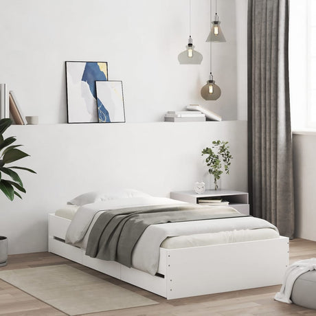 Bed Frame With Drawers Without Mattress Super King
