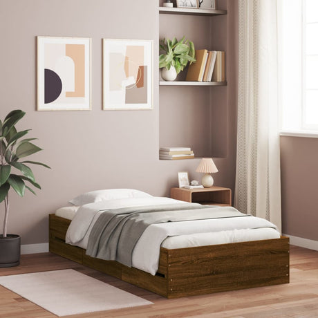 Bed Frame With Drawers Without Mattress Super King