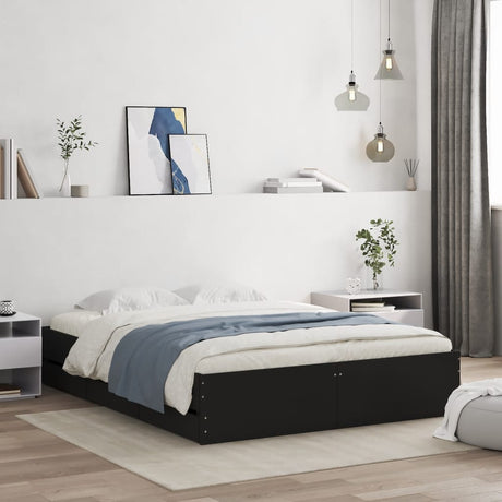 Bed Frame With Drawers Without Mattress Super King