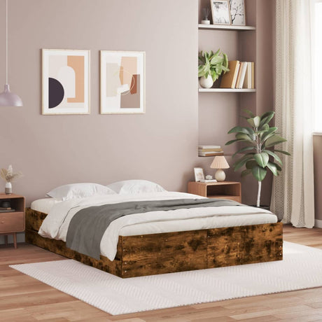 Bed Frame With Drawers Without Mattress Super King