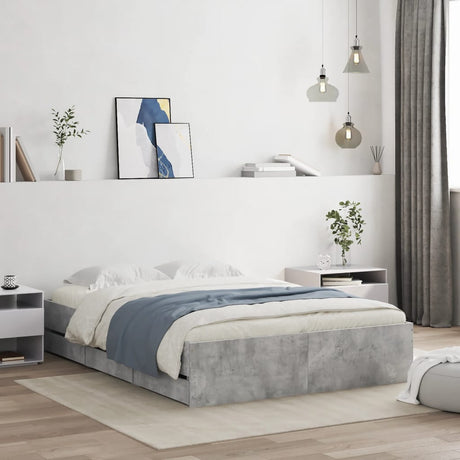 Bed Frame With Drawers Without Mattress Super King