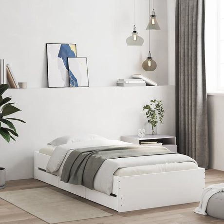 Bed Frame With Drawers Without Mattress Super King