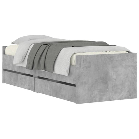 Bed Frame With Drawers Without Mattress