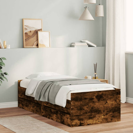 Bed Frame With Drawers Without Mattress