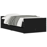 Bed Frame With Drawers Without Mattress Single