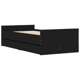 Bed Frame With Drawers Without Mattress Single