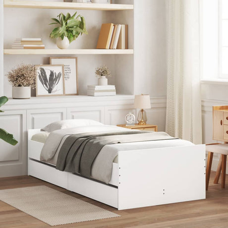 Bed Frame With Drawers Without Mattress Single