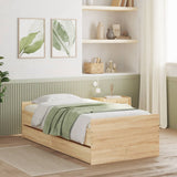 Bed Frame With Drawers Without Mattress Single