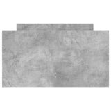 Bed Frame without Mattress Concrete Grey 75x190 cm Small Single Small Single