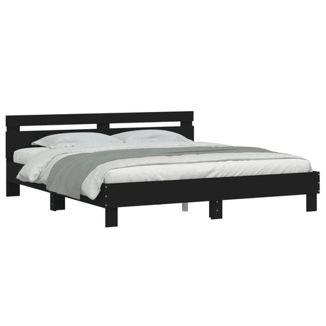 Bed Frame With Led Without Mattress