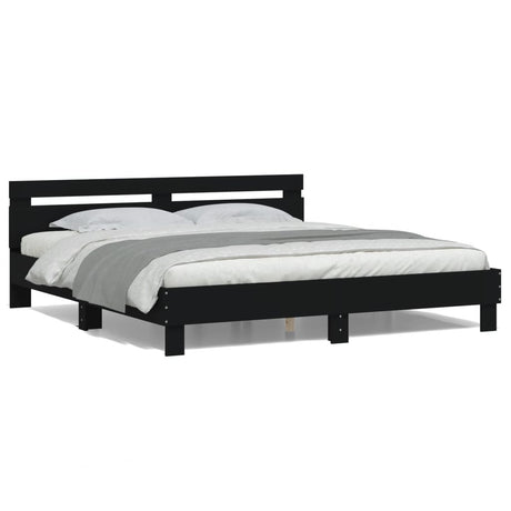 Bed Frame With Led Without Mattress