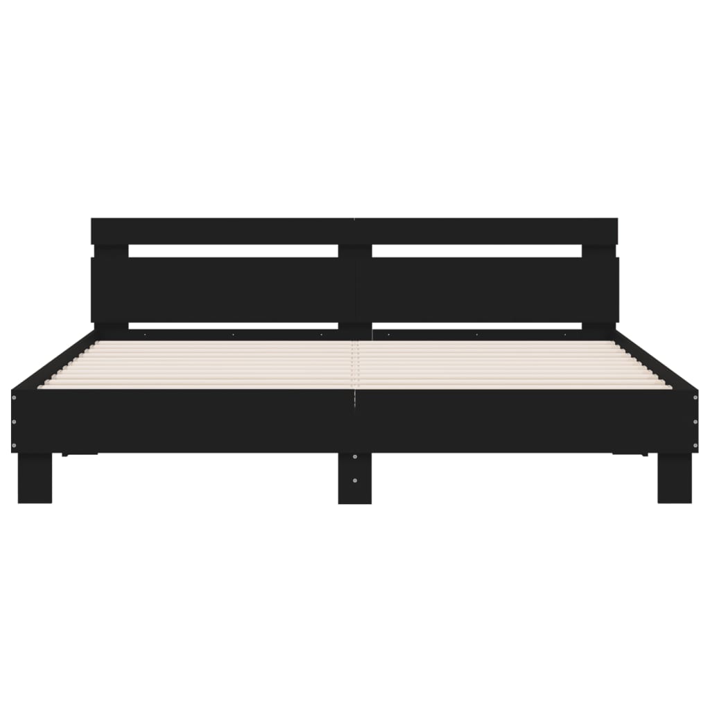 Bed Frame With Led Without Mattress