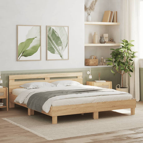 Bed Frame With Led Without Mattress