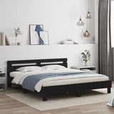 Bed Frame With Led Without Mattress