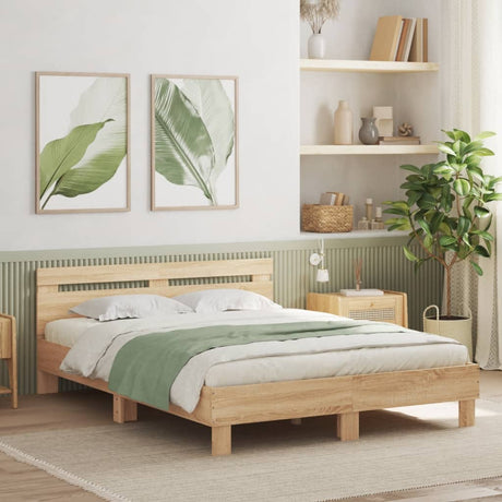 Bed Frame With Led Without Mattress