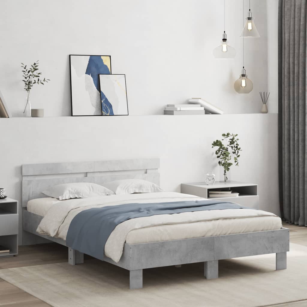 Bed Frame With Led Without Mattress