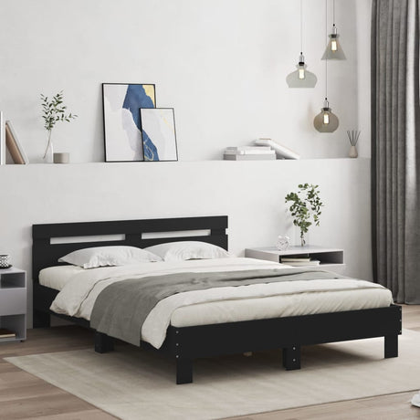 Bed Frame With Led Without Mattress