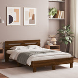 Bed Frame With Led Without Mattress